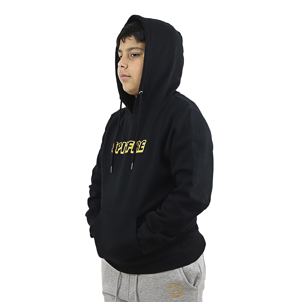 POLERON CANGURO NIÑO  SPITFIRE SF HD NEGRO