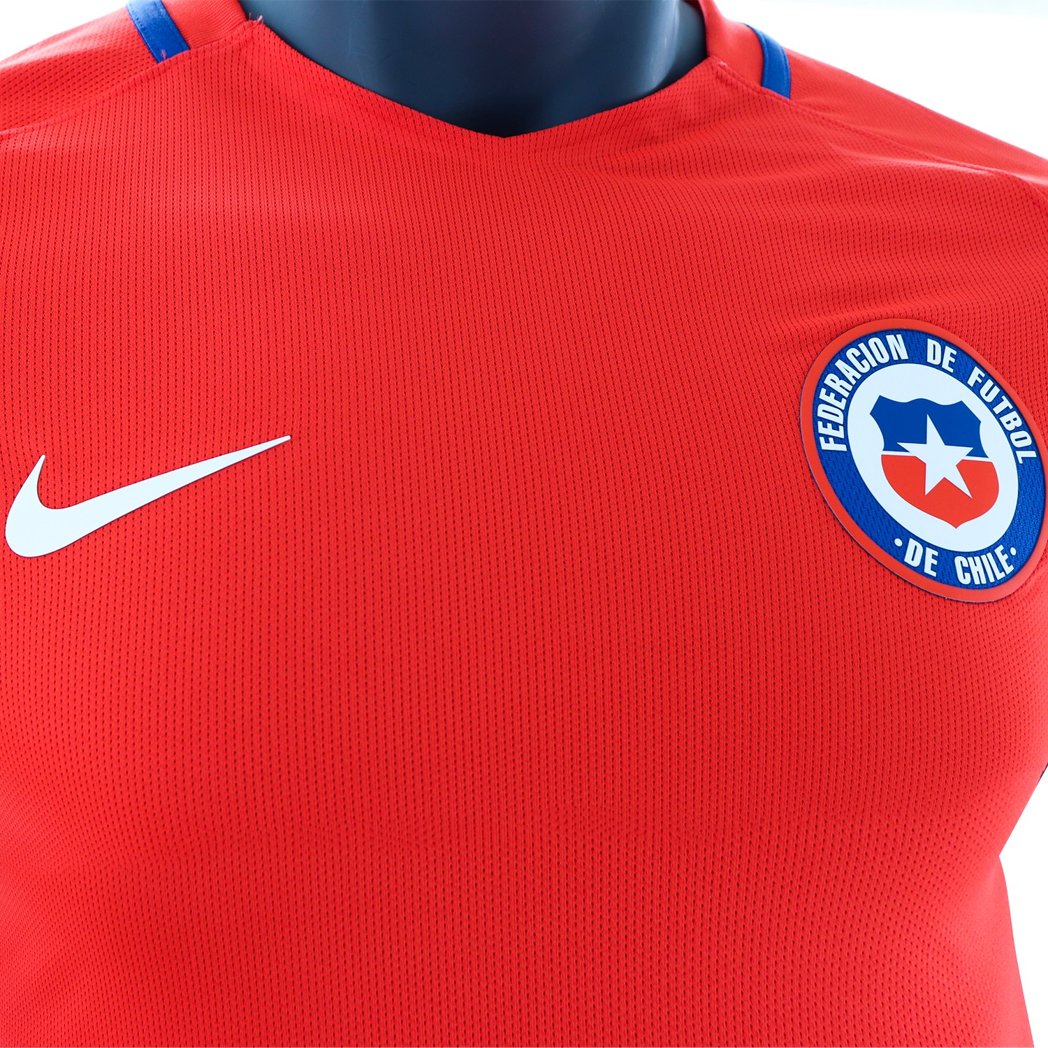 POLERA HOMBRE NIKE OFICIAL SELECCION CHILENA ROJO