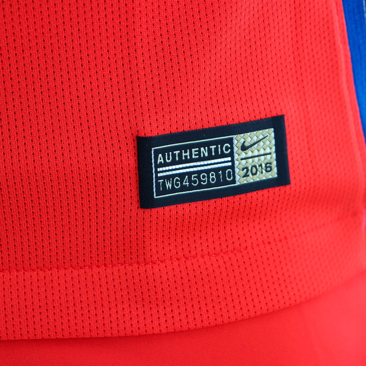 POLERA HOMBRE NIKE OFICIAL SELECCION CHILENA ROJO