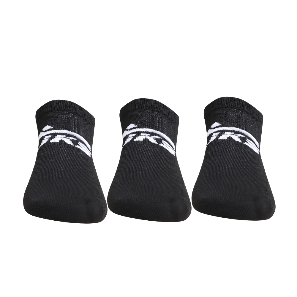 TRIPACK CALCETIN CORTO NEGRO