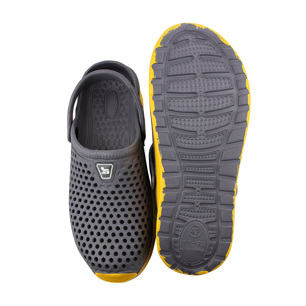 Sandalias-Zueco Deportivas para Hombre Grises