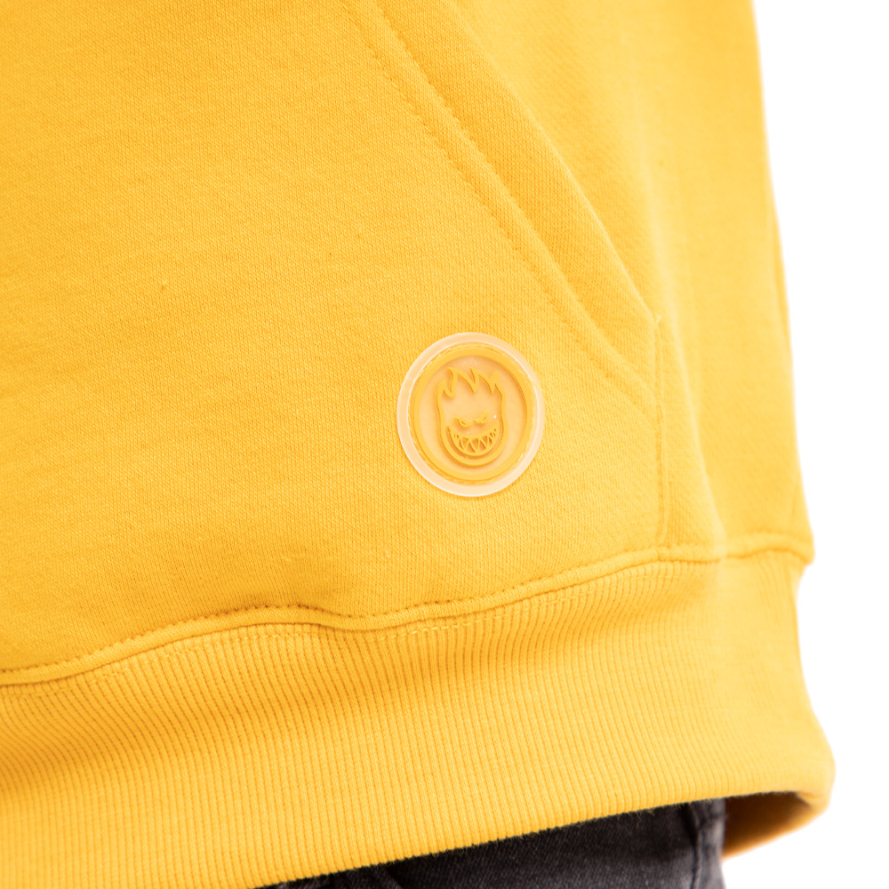 POLERON HOODIE HOMBRE INFANTIL SPITFIRE AMARILLO