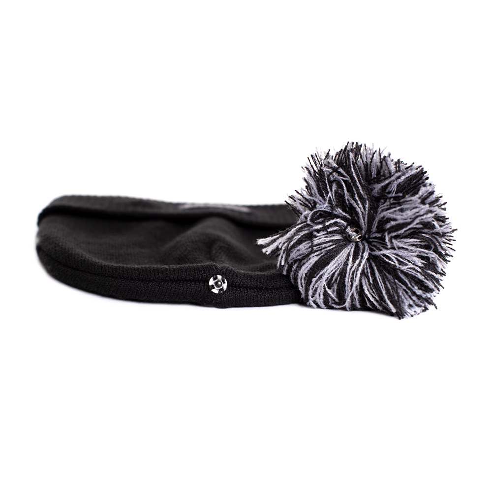 GORRO LANA HOMBRE SPIRFIRE POMPON NEGRO