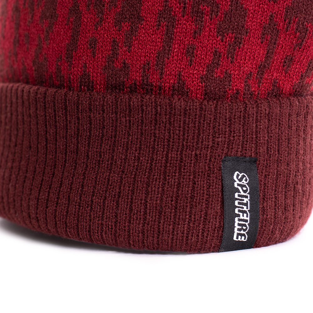 GORRO LANA HOMBRE SPIRFIRE POMPON BURDEO