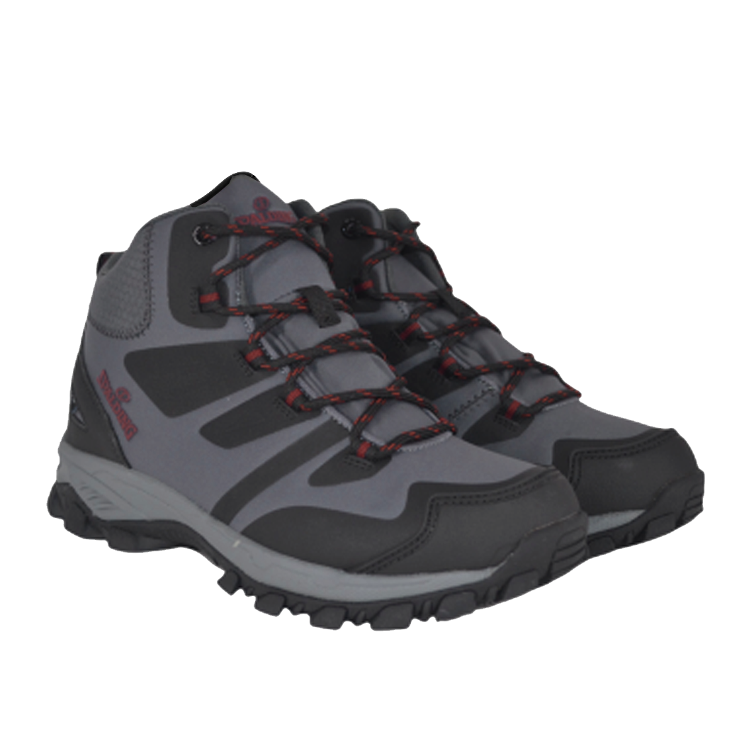 Botin Outdoor Waterproof Hombre Spalding ZMW4331 Negro Rojo