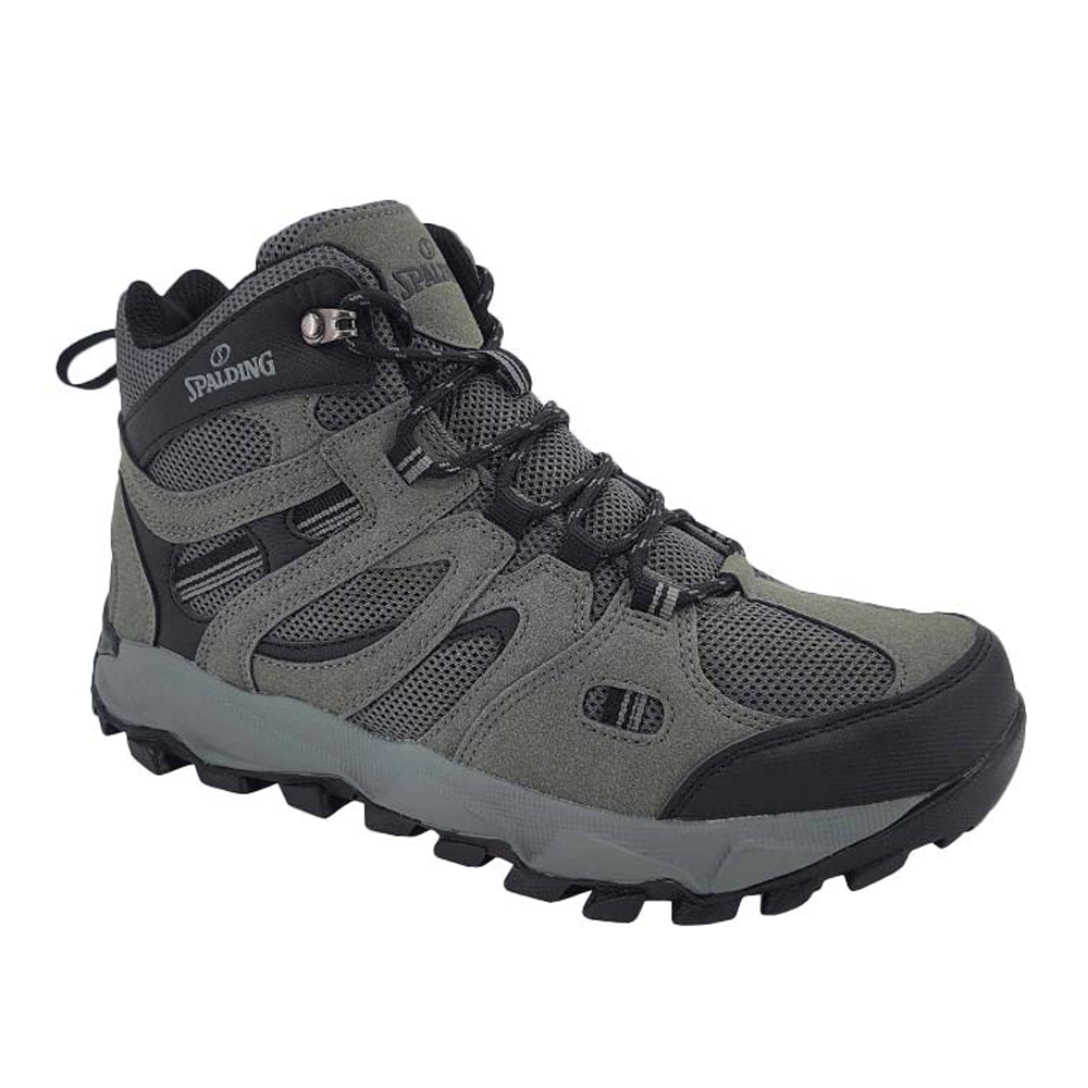 Botin Outdoor Hombre Spalding ZMC3009 Gris