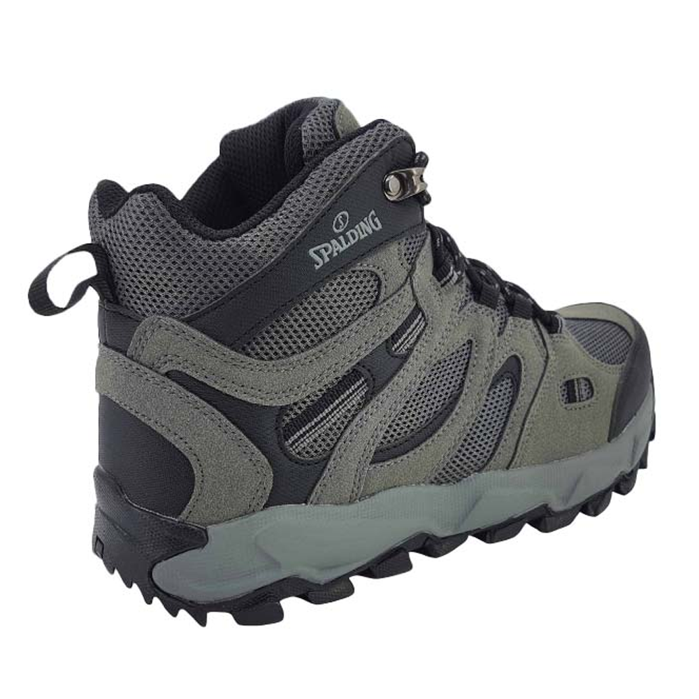 Botin Outdoor Hombre Spalding ZMC3009 Gris