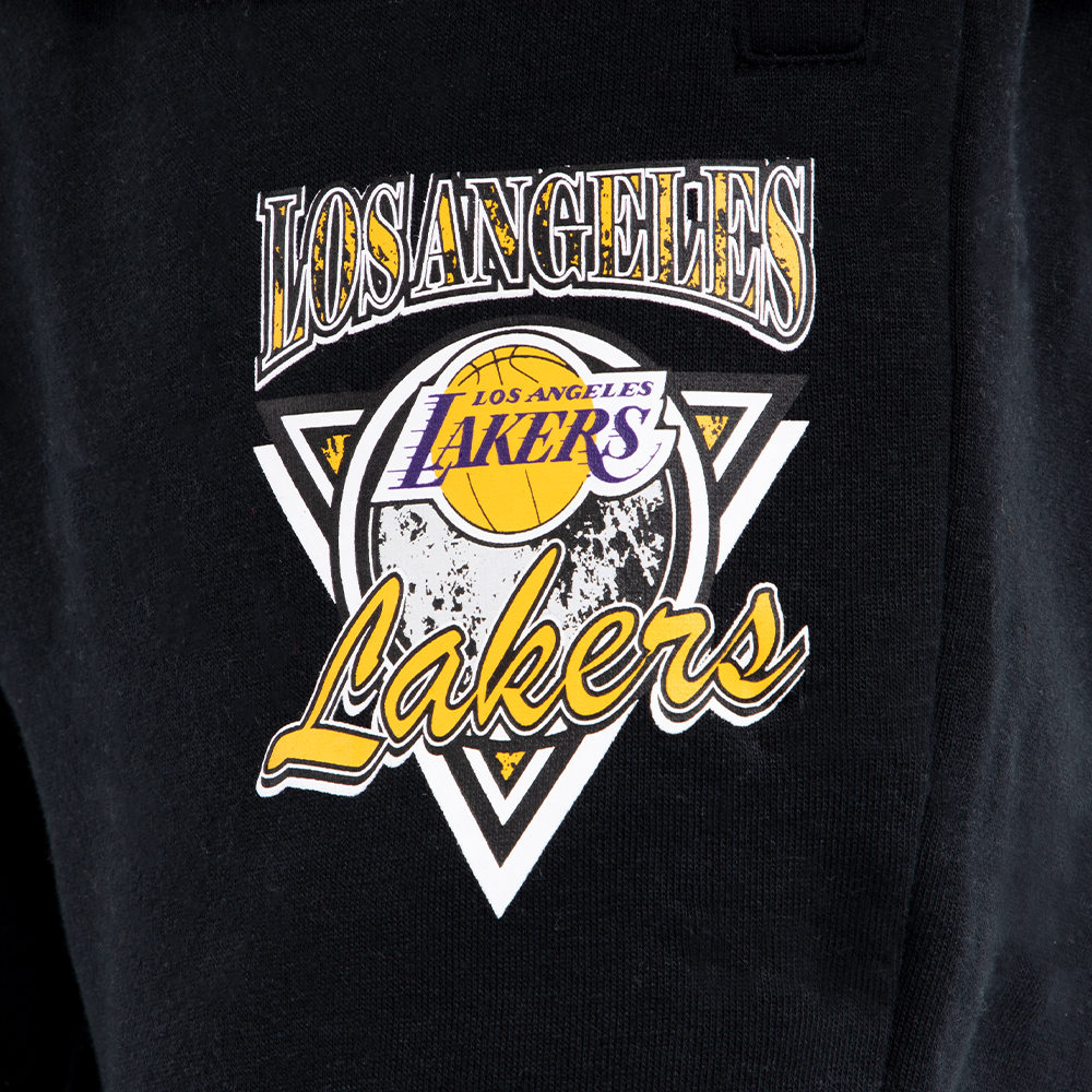 PANTALON JOGGER LOS ANGELES LAKERS NEGRO