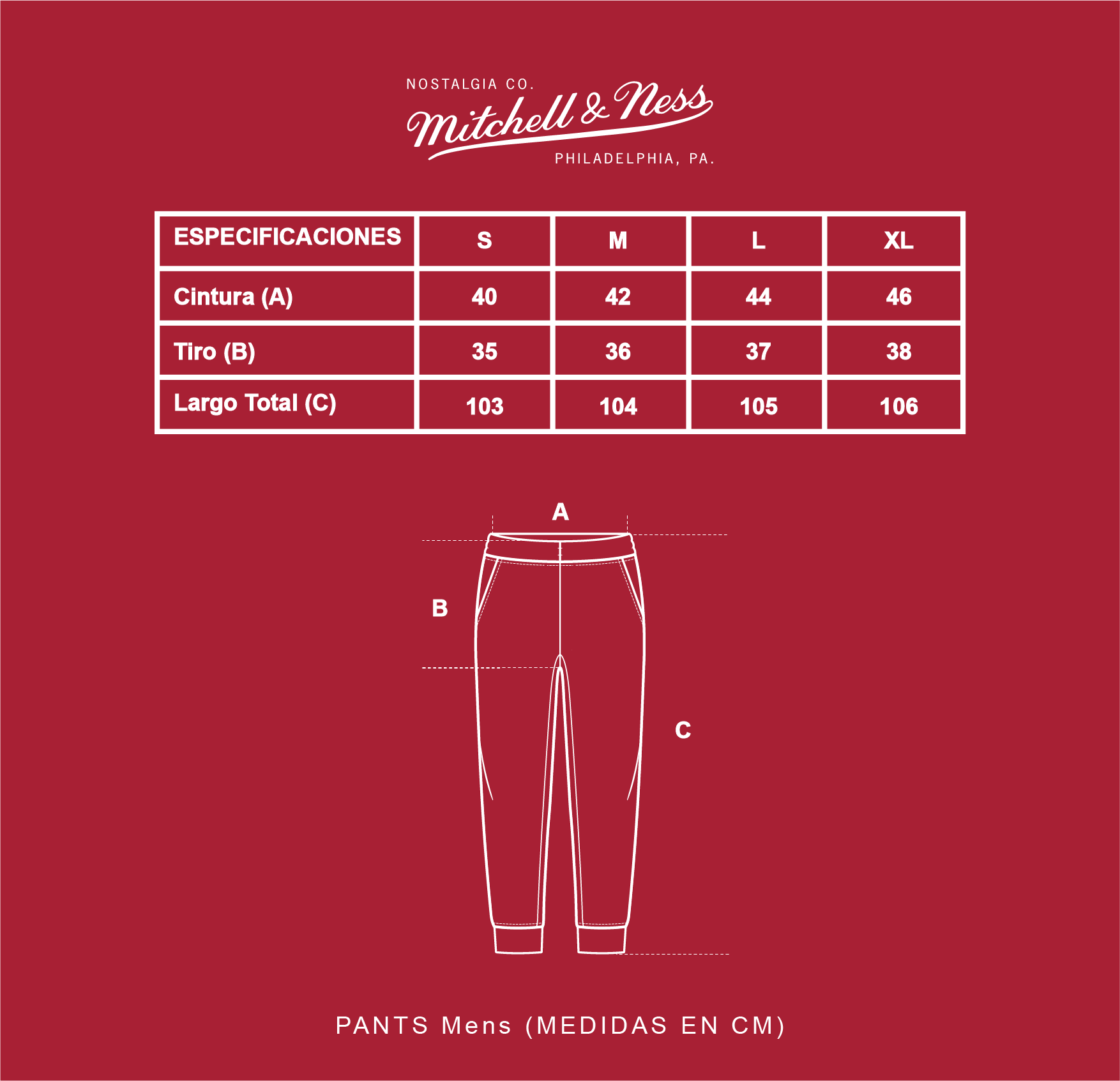 Jogger Chicago Bulls Negro Mitchell and Ness