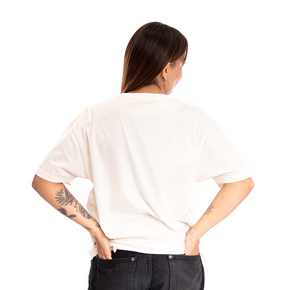 POLERA MANGA CORTA SPITFIRE UNISEX BLANCO