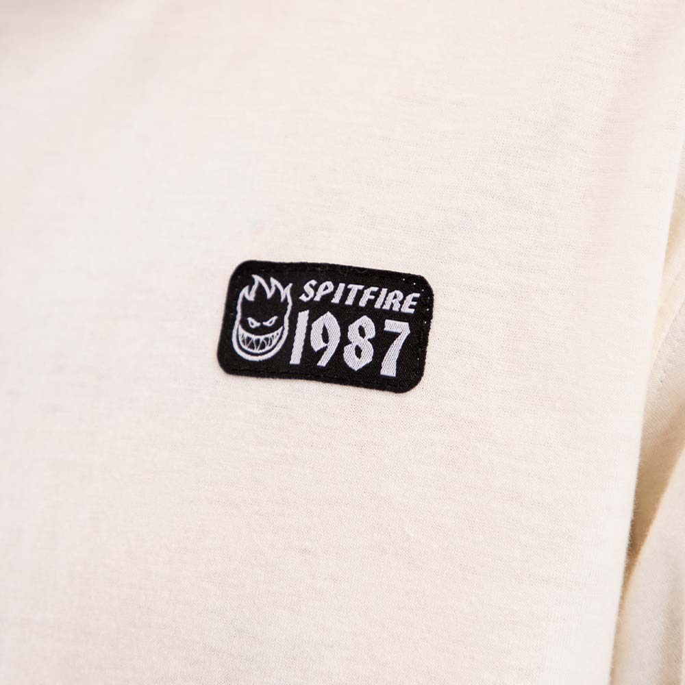 POLERA MANGA CORTA SPITFIRE UNISEX BLANCO