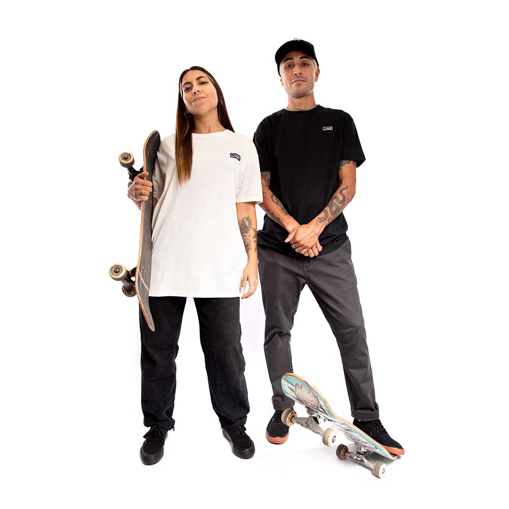 POLERA MANGA CORTA SPITFIRE UNISEX BLANCO