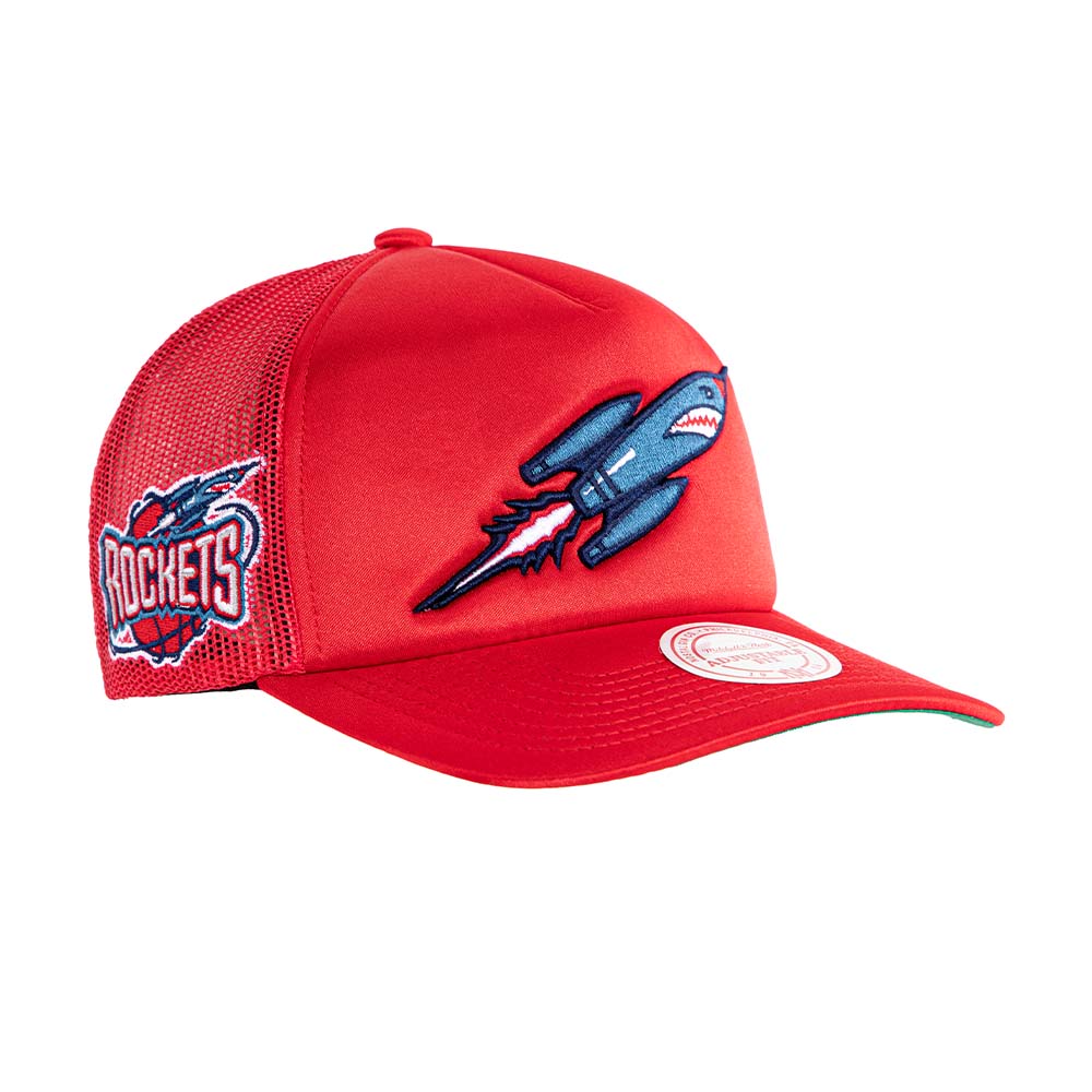 NBA LOGO REMIX TRUCKER SNAPBACK HWC ROCKETS