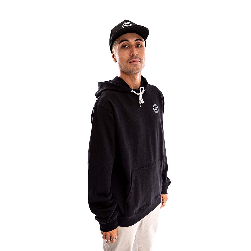 POLERON HOODIE SPITFIRE HOMBRE NEGRO