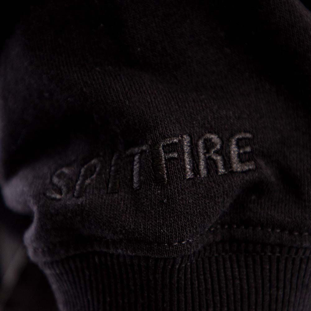 POLERON HOODIE SPITFIRE HOMBRE NEGRO