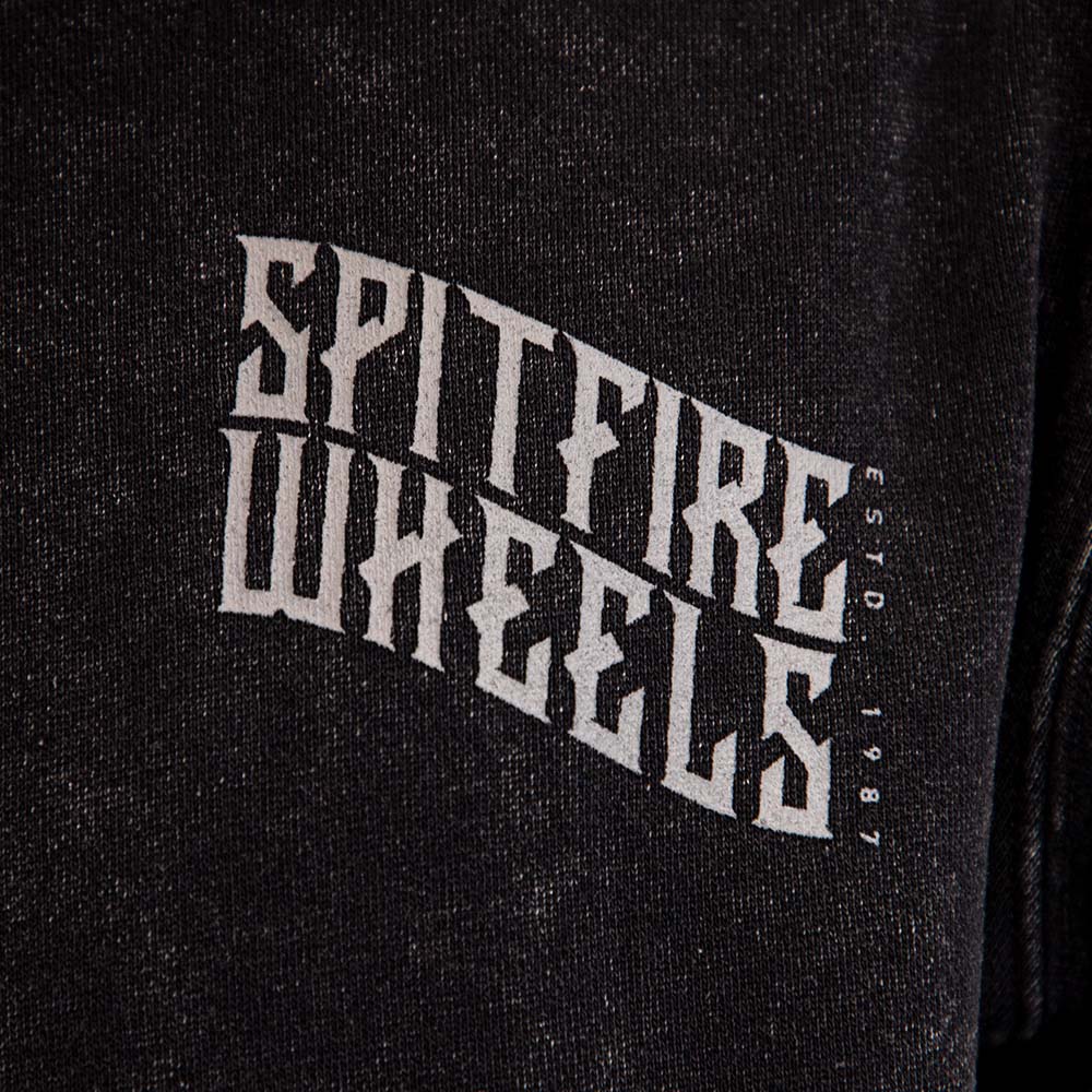 POLERON HOODIE SPITFIRE HOMBRE NEGRO