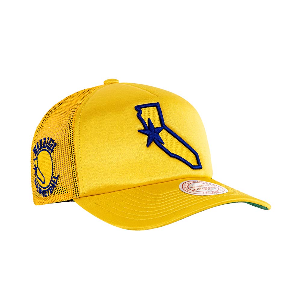NBA LOGO REMIX TRUCKER SNAPBACK HWC WARRIORS
