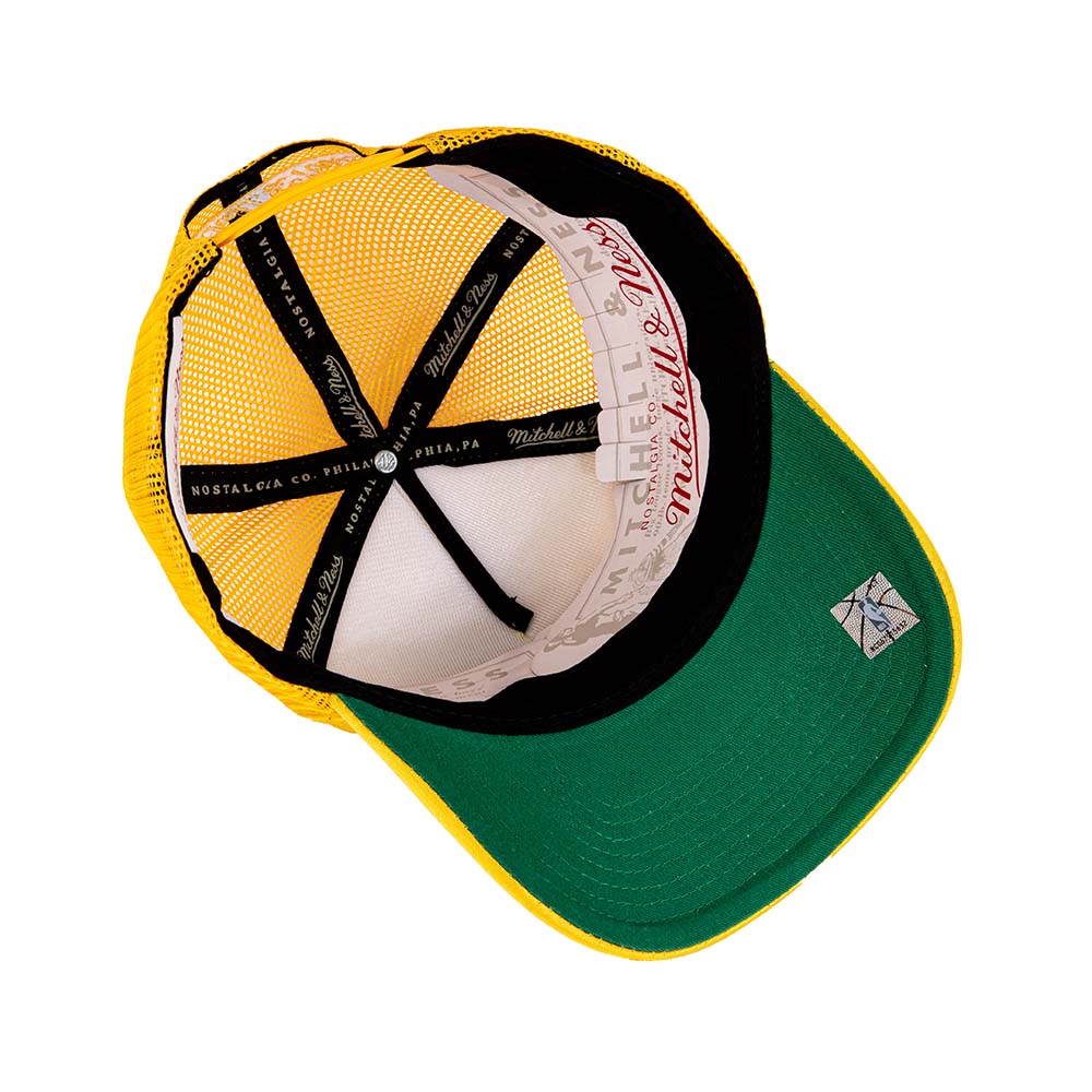 NBA LOGO REMIX TRUCKER SNAPBACK HWC WARRIORS