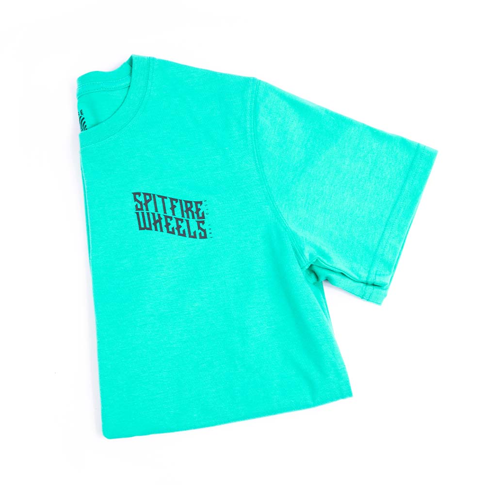 POLERA MANGA CORTA SPITFIRE JUVENIL TURQUESA