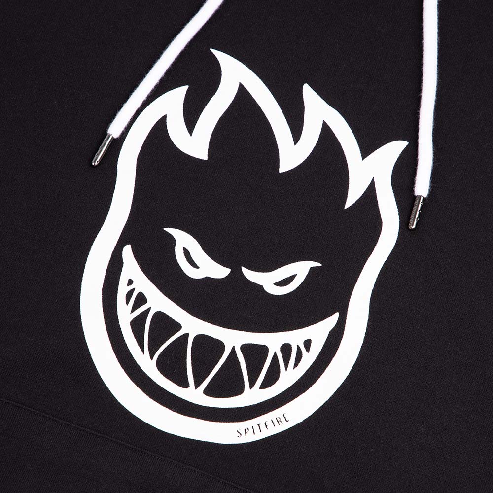 POLERON HOODIE SPITFIRE JUVENIL NEGRO