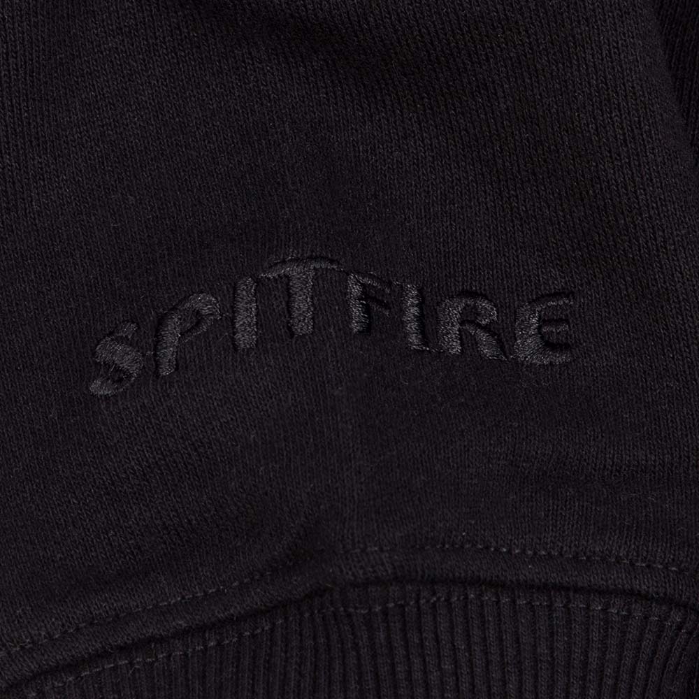 POLERON HOODIE SPITFIRE JUVENIL NEGRO