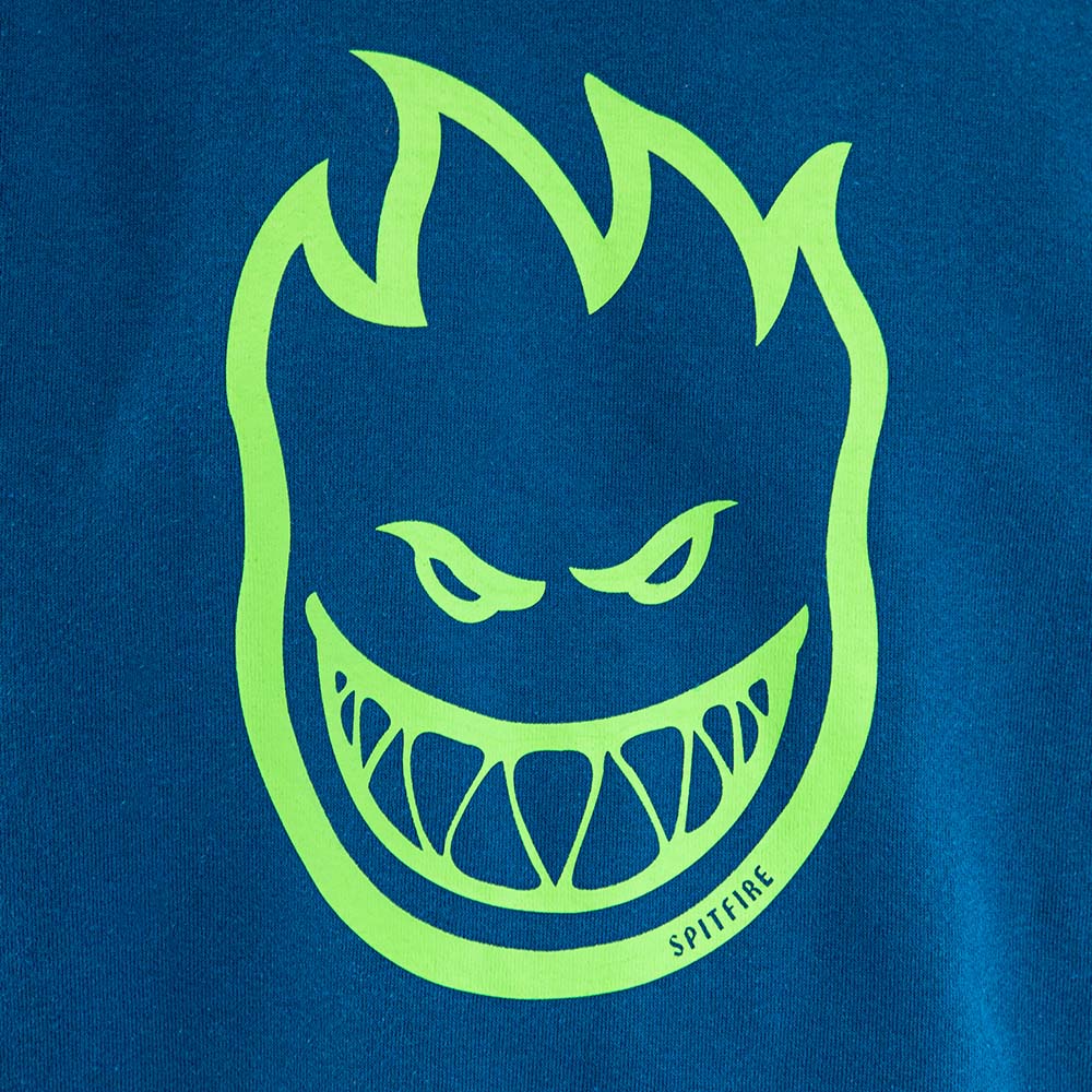Poleron Crew Spitfire Bighead Hombre Azul