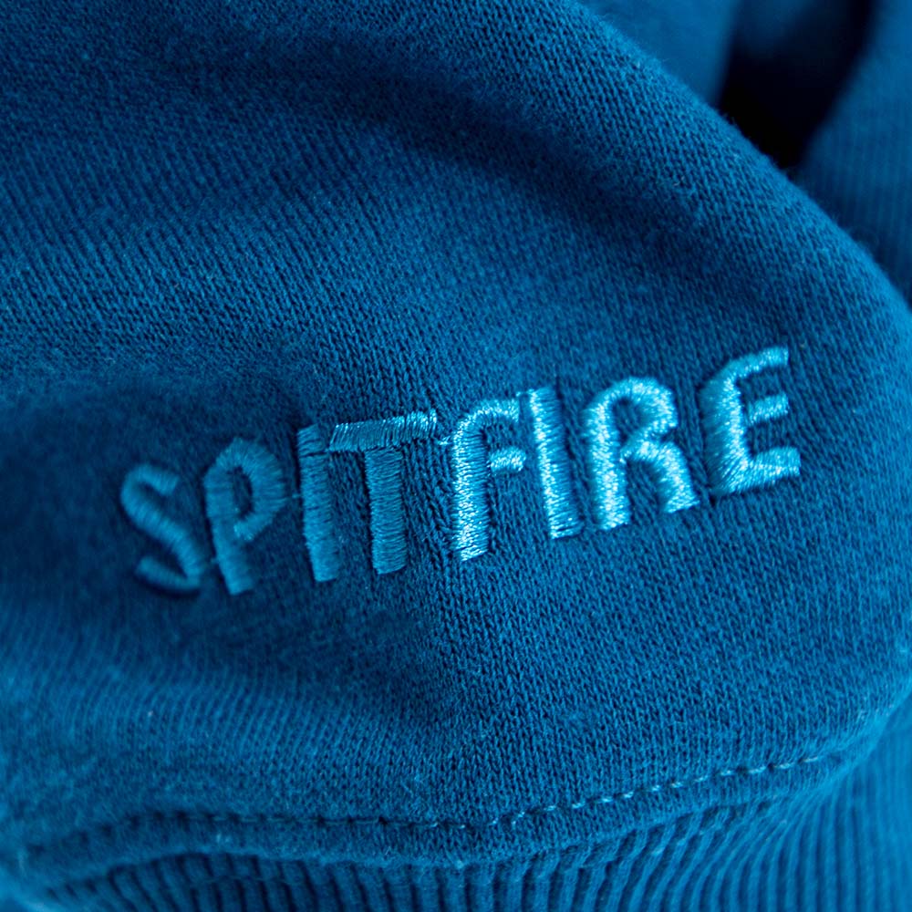 Poleron Crew Spitfire Bighead Hombre Azul