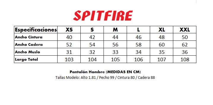 Jogger hombre spitfire ride the fire verde 2023