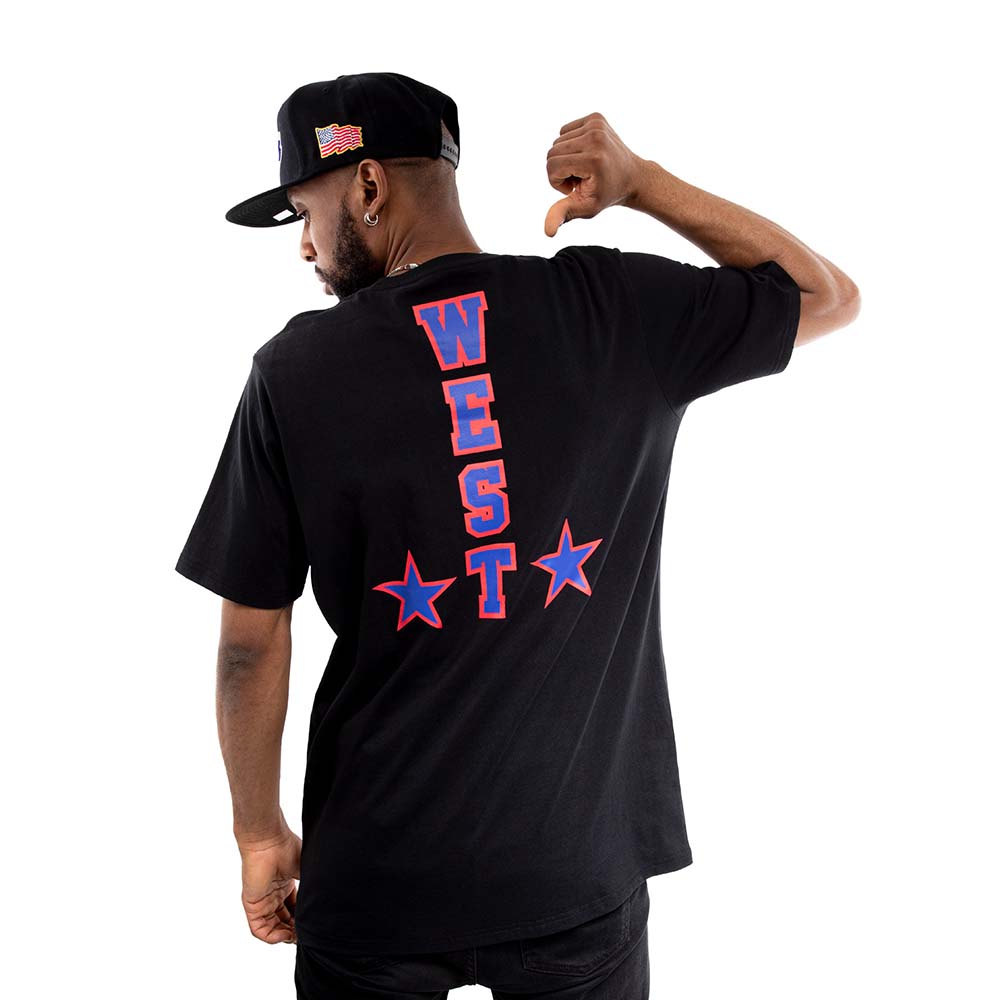 POLERA MANGA CORTA Los Angeles Lakers NEGRO