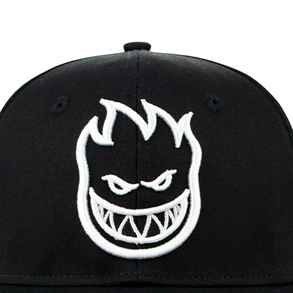 Spitfire snapback hombre curvo black/ white