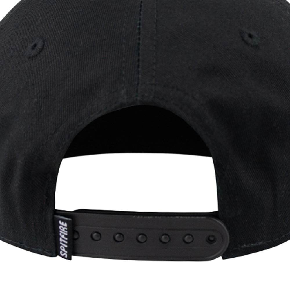 Spitfire snapback hombre curvo black/ white