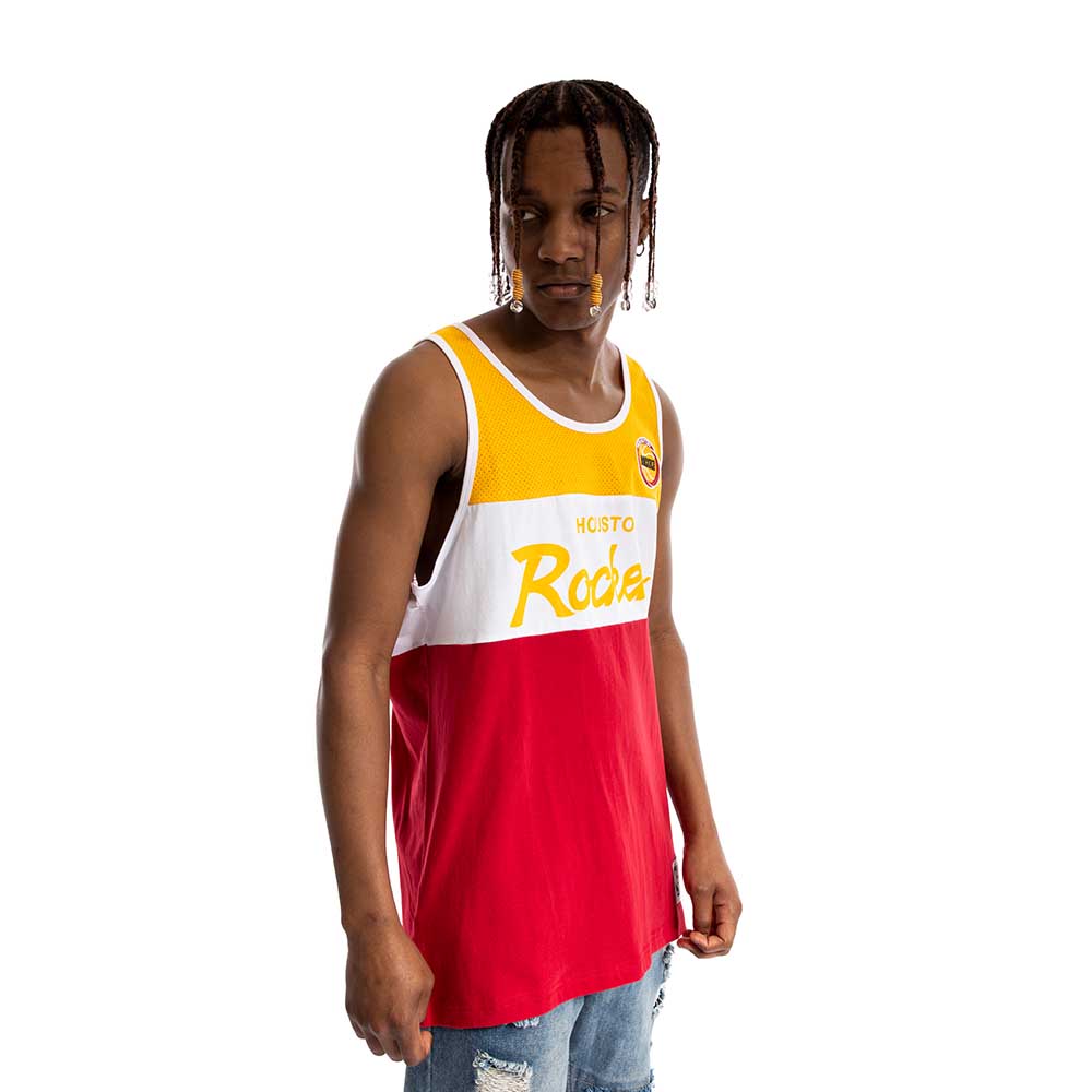 Tank Top Nba Cotton Rockets Mitchell And Ness