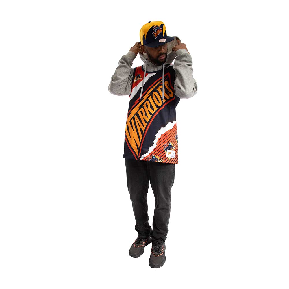 Tank Top Nba Jumbotron 2.0 Mesh Tank Hardwood Classics Golwar Original Team Colors Mitchell And Ness