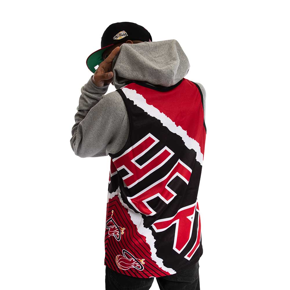 Tank Top Nba Jumbotron 2.0 Sublimated Tank HC Miahea Original Team Colors Mitchell And Ness