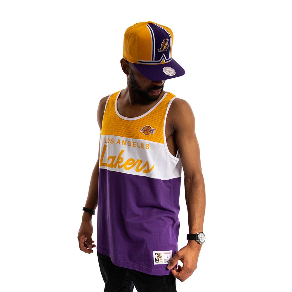Tank Top Nba Cotton Angeles Lakers Mitchell And Ness