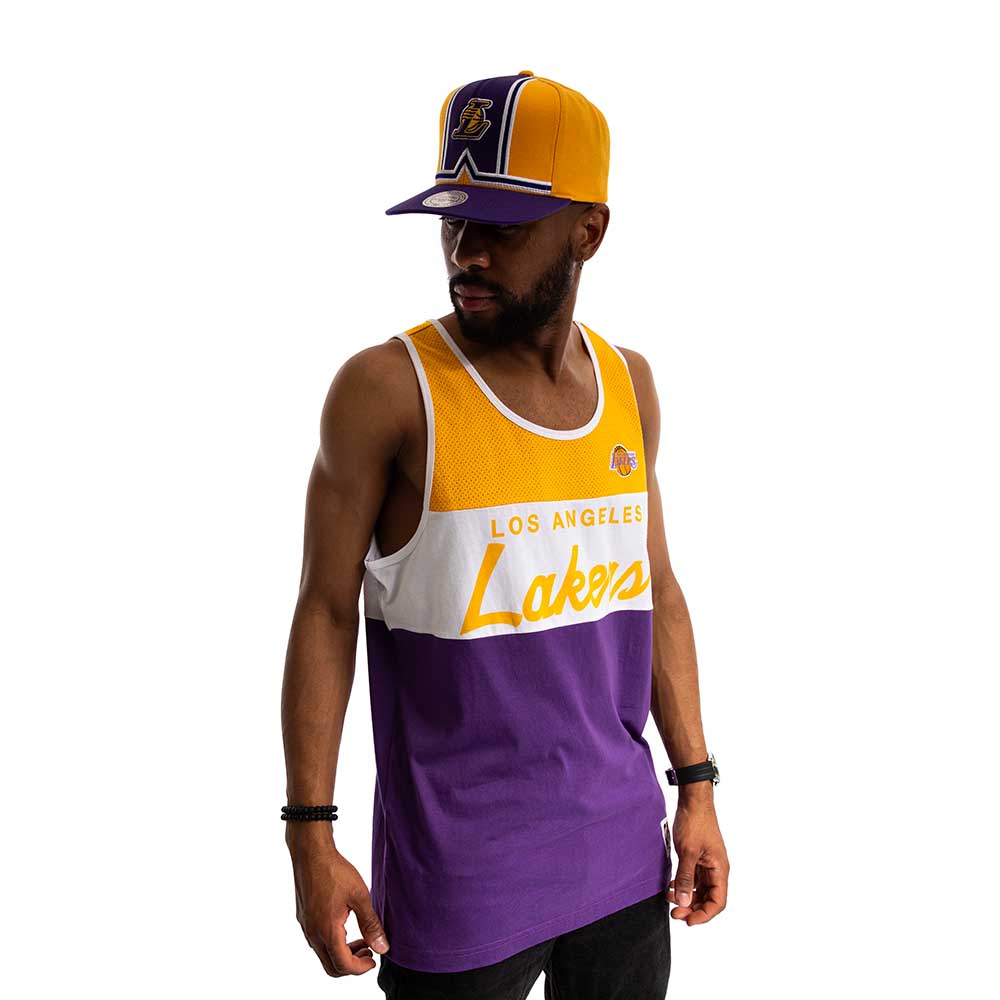 Tank Top Nba Cotton Angeles Lakers Mitchell And Ness
