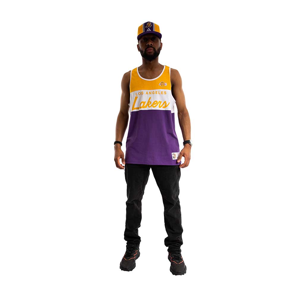 Tank Top Nba Cotton Angeles Lakers Mitchell And Ness