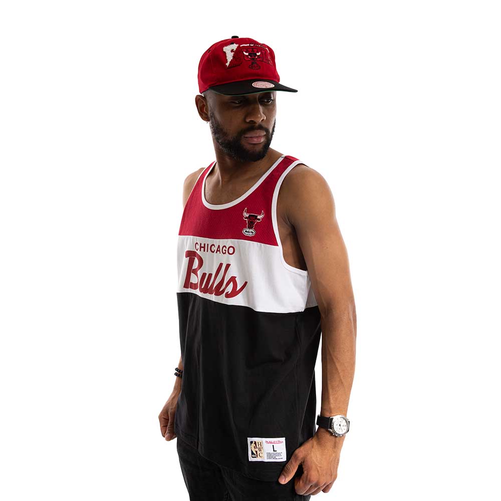 Tank Top Nba Cotton Chicago Bulls Mitchell And Ness