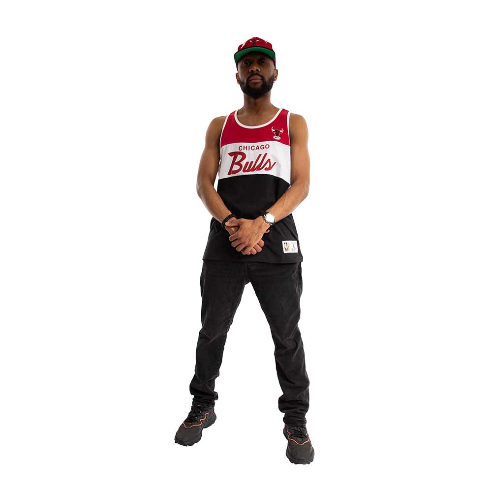 Tank Top Nba Cotton Chicago Bulls Mitchell And Ness