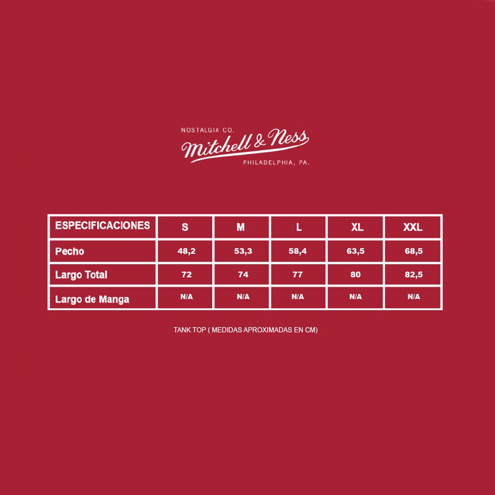 Tank Top Nba Cotton Chicago Bulls Mitchell And Ness