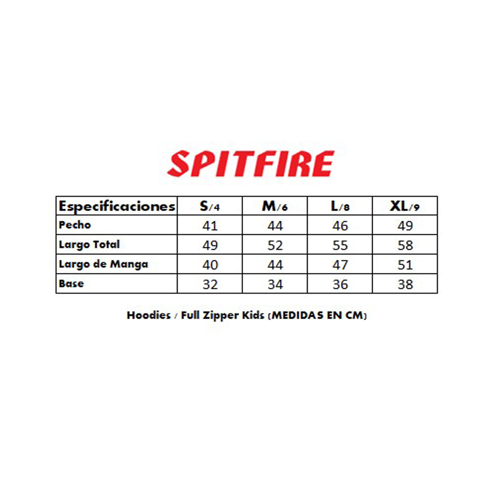 Polerón Con Cierre Y Capucha Para Niños Spitfire Tie Dye Azul
