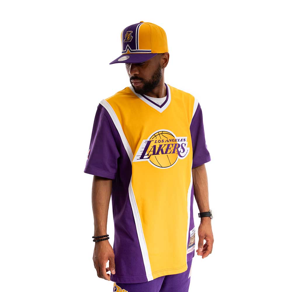 Authentic Shooting Shirt Nba Los Angeles Lakers 1996-97 Mitchell And Ness