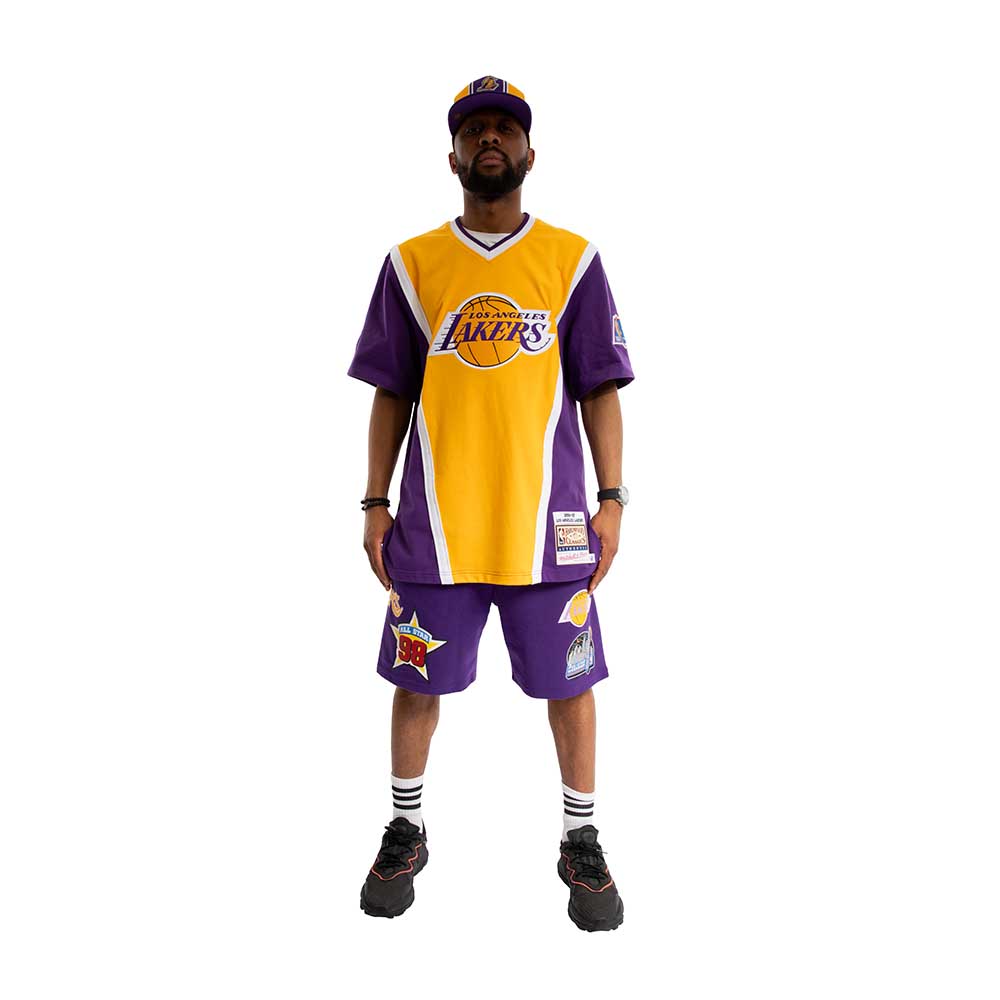 Authentic Shooting Shirt Nba Los Angeles Lakers 1996-97 Mitchell And Ness