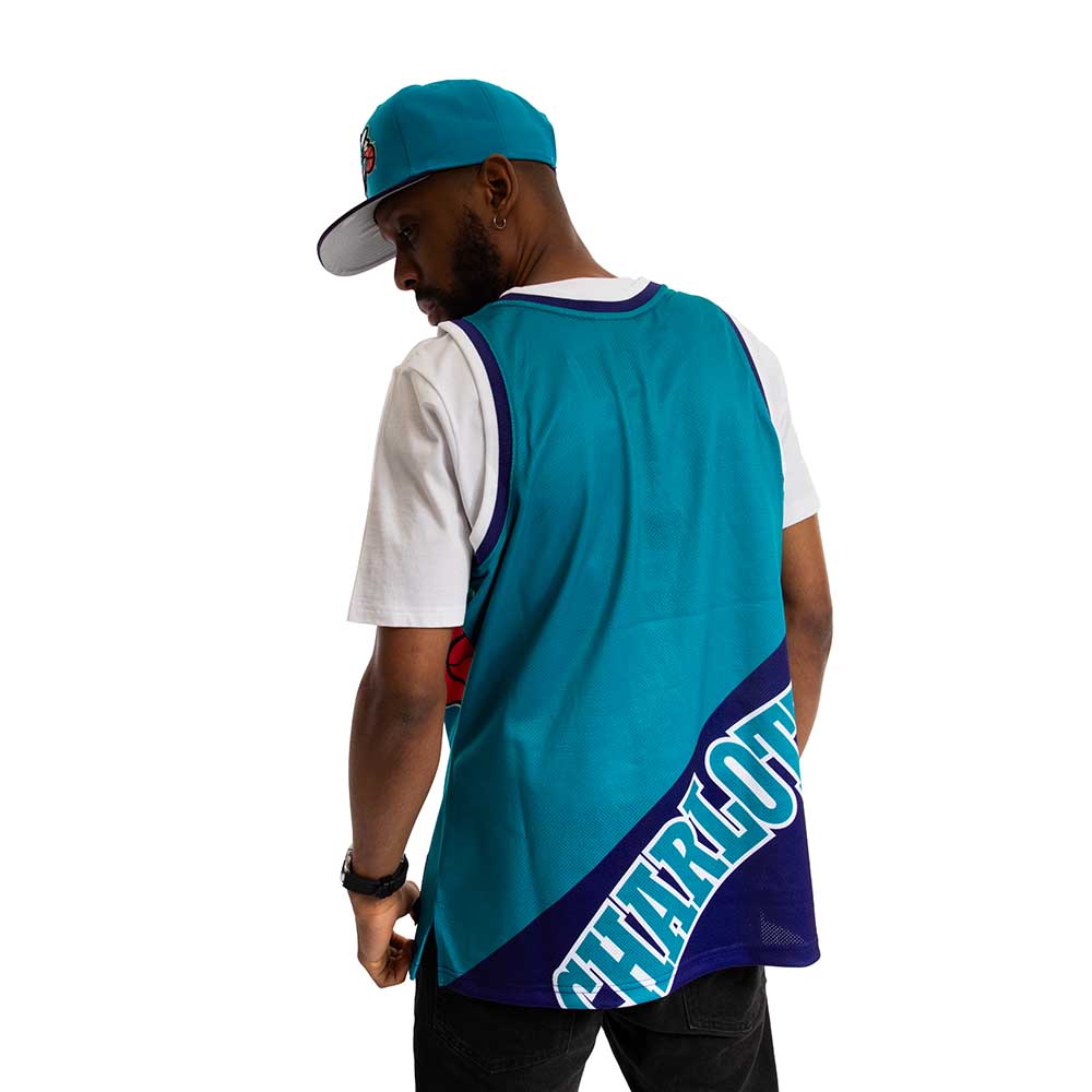 Tank Top Nba Big Face Fashion Tank 5.0 Hornets Mitchell And Ness
