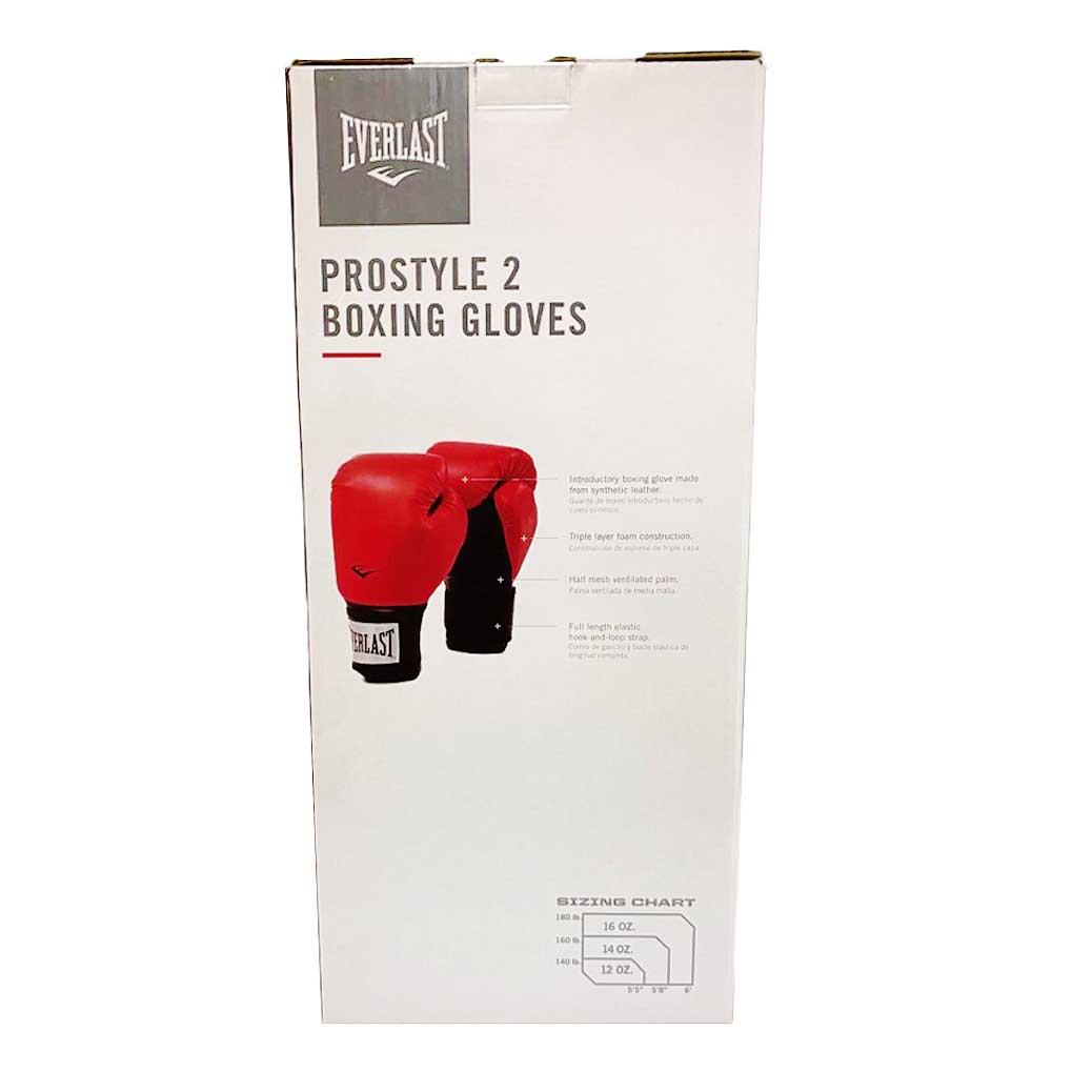 Guantes Box PRO Style Rojo Everlast