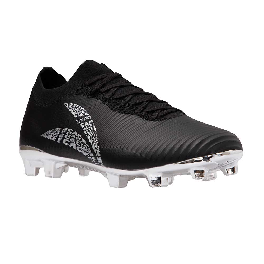 ZAPATILLAS FUTBOL WINGS HOMBRE NEGRO-PLATA