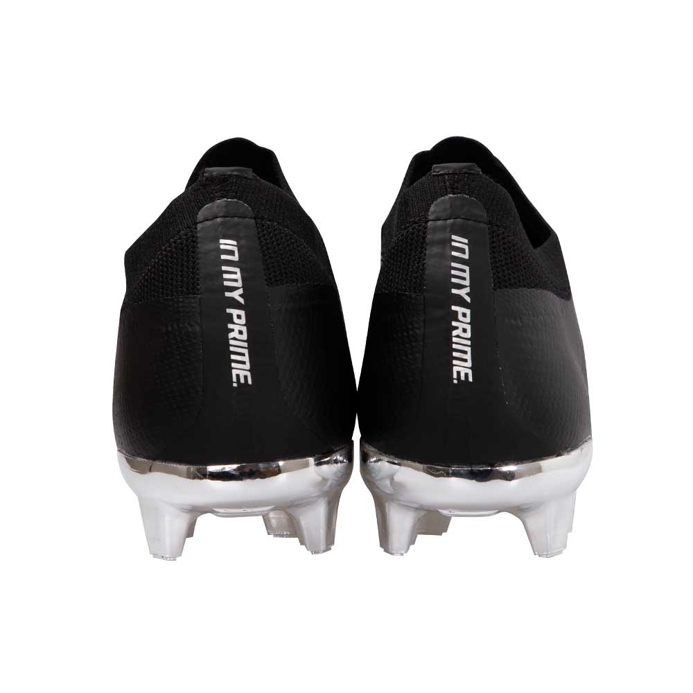 ZAPATILLAS FUTBOL WINGS HOMBRE NEGRO-PLATA