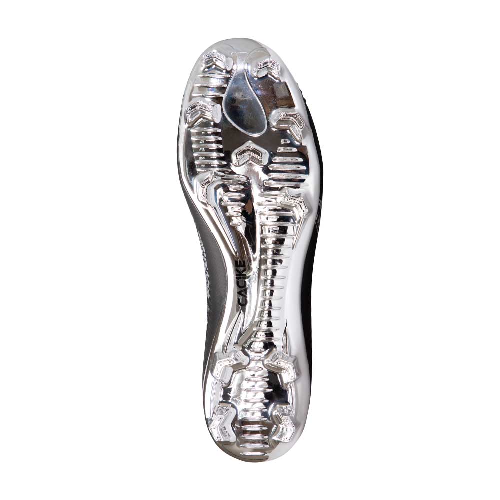 ZAPATILLAS FUTBOL WINGS HOMBRE NEGRO-PLATA