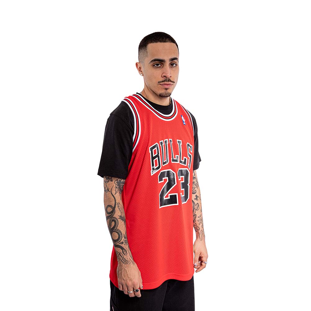 Polera Nba Authentic Bulls 88 Mj Mitchell And Ness