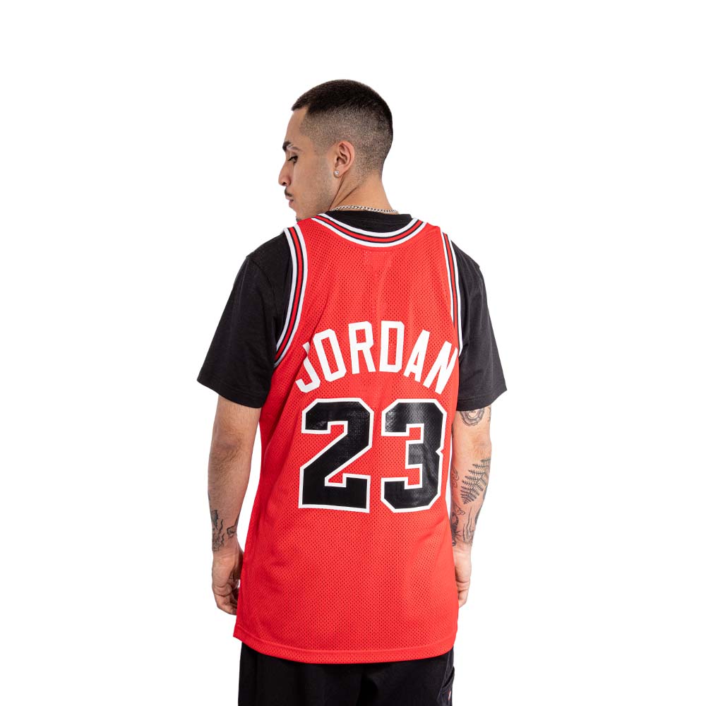 Polera Nba Authentic Bulls 88 Mj Mitchell And Ness